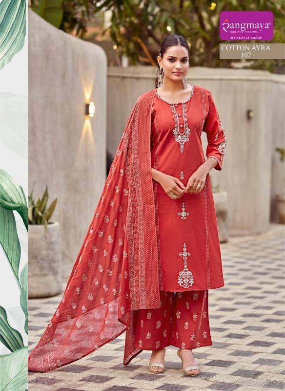 Rangmaya cotton ayra  Kurti manufacturer in Mumbai